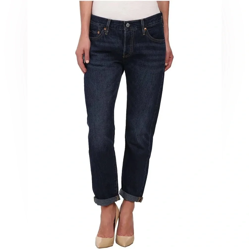 Levi’s 501 CT (Customized & Tapered) Button-Fly Blue Jeans - Size 28W x 32L - Picture 10 of 10